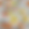 2 serviettes papier - citrons oranges -56