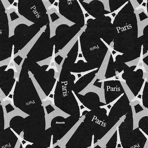 2 serviettes  papier - monuments -59