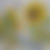 2 serviettes papier - tournesols marguerites-10