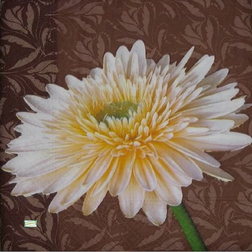 2 serviettes papier - tournesols marguerites-17
