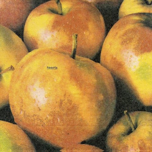 2 serviettes papier - pommes poires -9