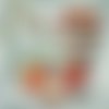 2 serviettes papier - pommes poires -12