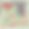 2 serviettes papier  mix de fleurs -30