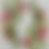 2 serviettes papier  mix de fleurs -75