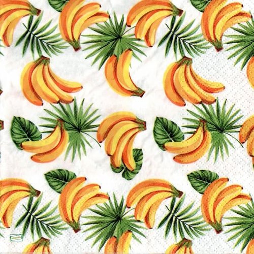 2 serviettes papier - autres fruits -61