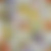 2 serviettes papier - autres fruits -68
