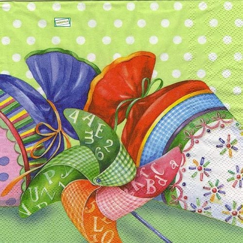 2 serviettes papier - enfants -1