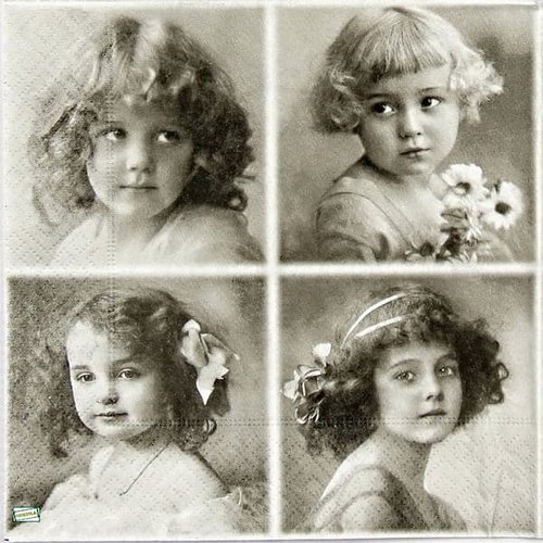 2 serviettes papier - enfants -11