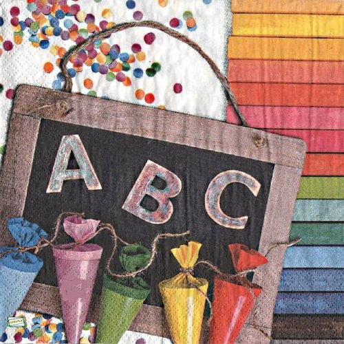 2 serviettes papier - enfants -30