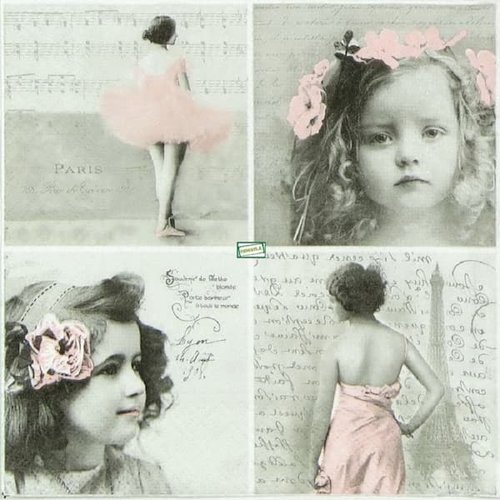 2 serviettes papier - enfants -35