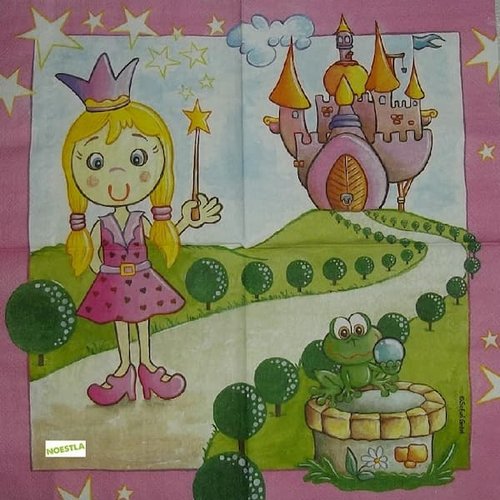 2 serviettes papier - enfants -103