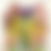 2 serviettes papier - tulipes jonquilles -32