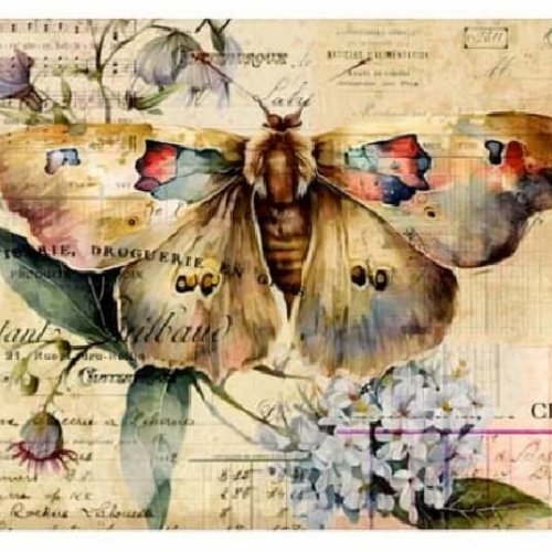 1grand papier de riz animaux-kod16065