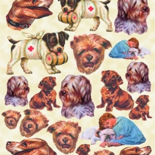 1grand papier de riz animaux-za907r