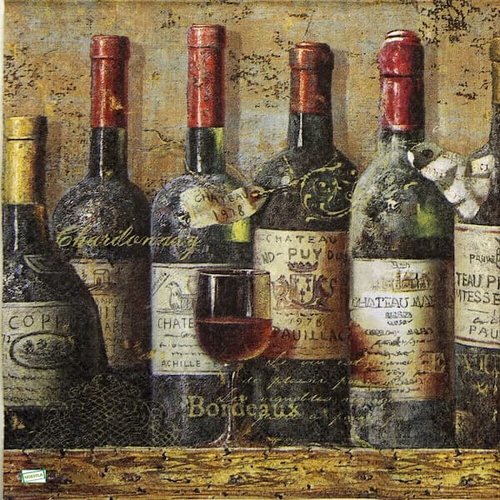 2 serviettes papier - boissons -8