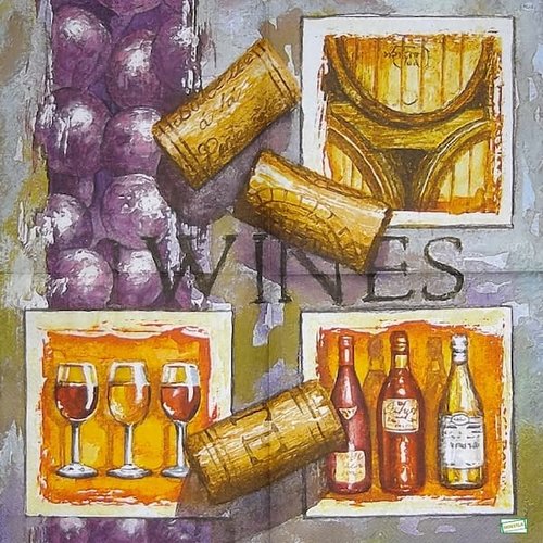 2 serviettes papier - boissons -11