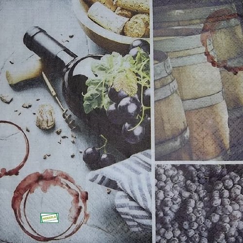 2 serviettes papier - boissons -20