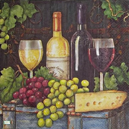 2 serviettes papier - boissons -36