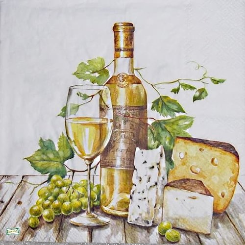 2 serviettes papier - boissons -52