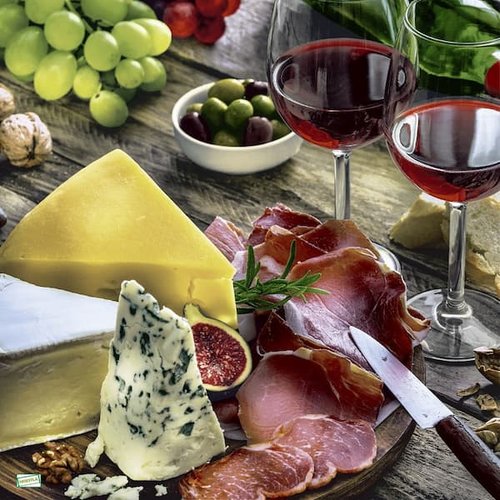 2 serviettes papier - les fromages -12