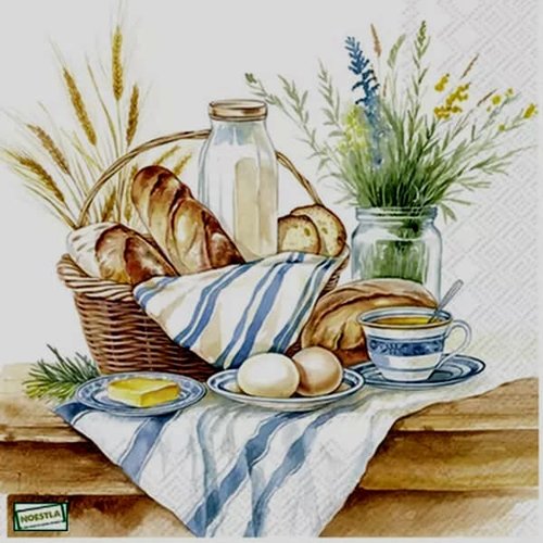 2 serviettes papier - cuisine -6