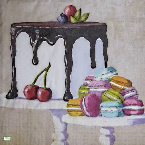 2 serviettes papier - cuisine -12