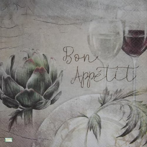 2 serviettes papier - cuisine -54