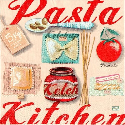 2 serviettes papier - cuisine -55