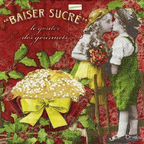 2 serviettes papier - cuisine -64