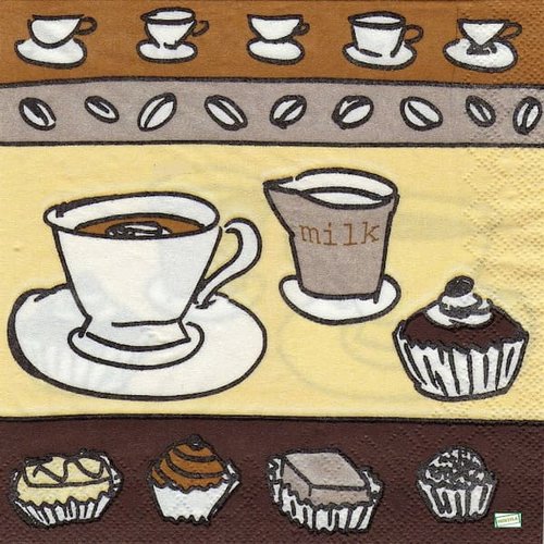 2 serviettes papier - cuisine -77