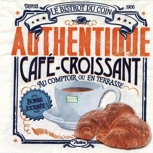 2 serviettes papier - cuisine -90