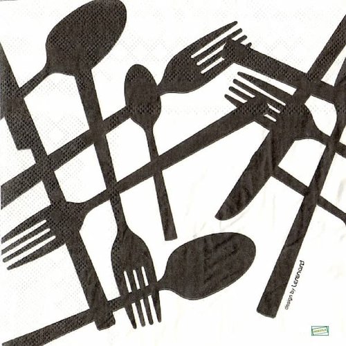 2 serviettes papier - cuisine -106