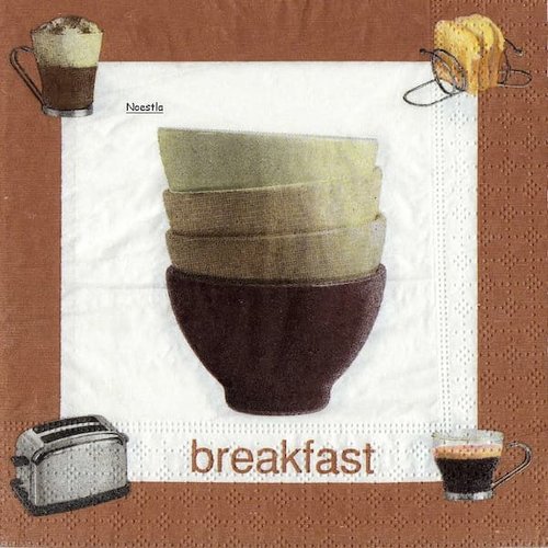 4 serviettes papier - cuisine - d57