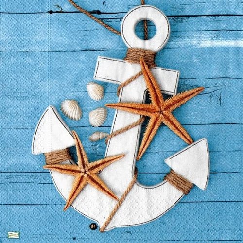 2 serviettes papier -la mer -11