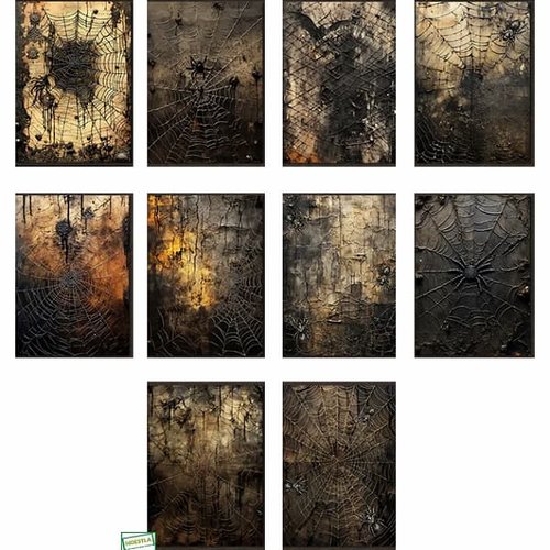 10 papiers décor halloween-al25