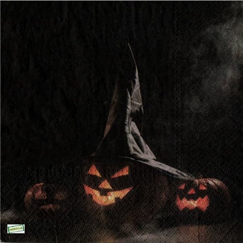 2 serviettes papier - halloween -44