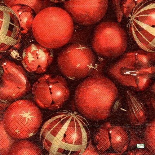 2 serviettes papier - noêl - 42
