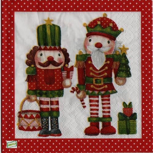 2 serviettes papier - noêl - 106