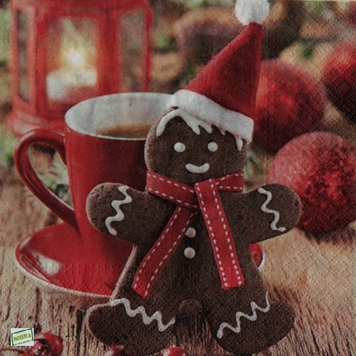 2 serviettes papier - noêl - 117