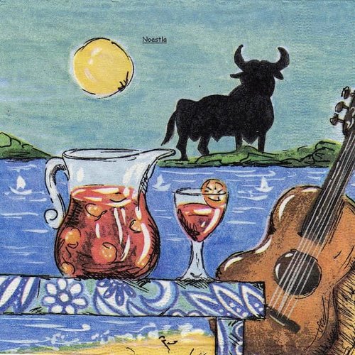 2 serviettes papier - divers -12