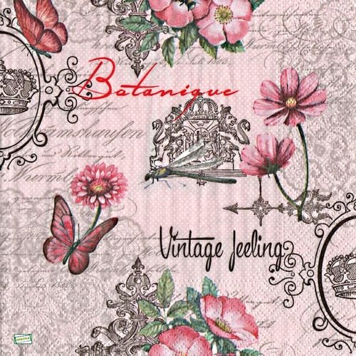 2 serviettes papier - divers -50