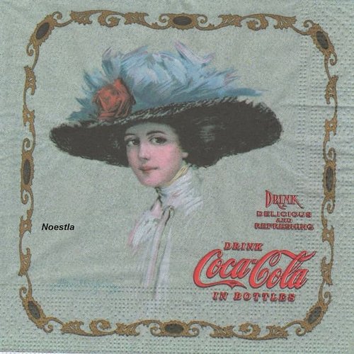 2 serviettes papier - divers -56