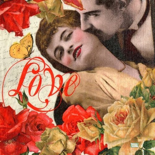 2 serviettes papier - divers -62