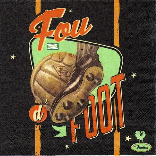 2 serviettes papier - divers -15s