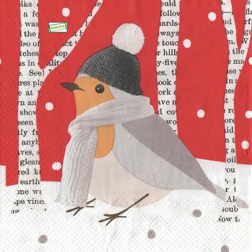 2 serviettes papier - oiseaux-19