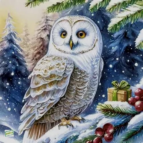 2 serviettes papier - oiseaux-59