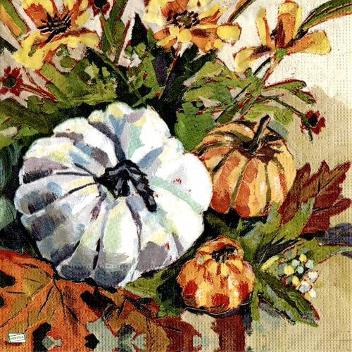 2 serviettes papier - légumes -60