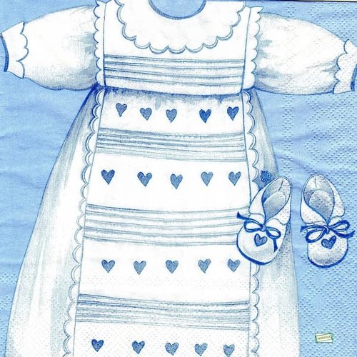 2 serviettes papier- les bébés -18