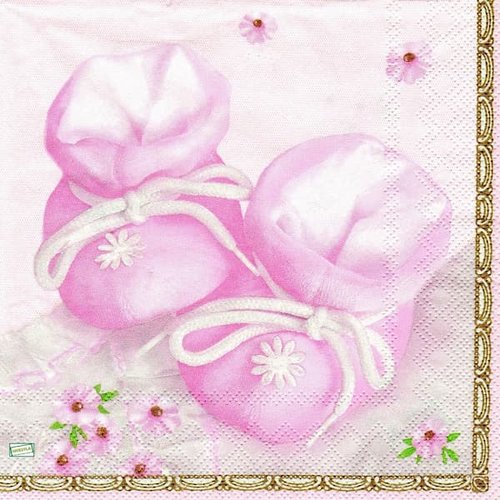 2 serviettes papier- les bébés -29