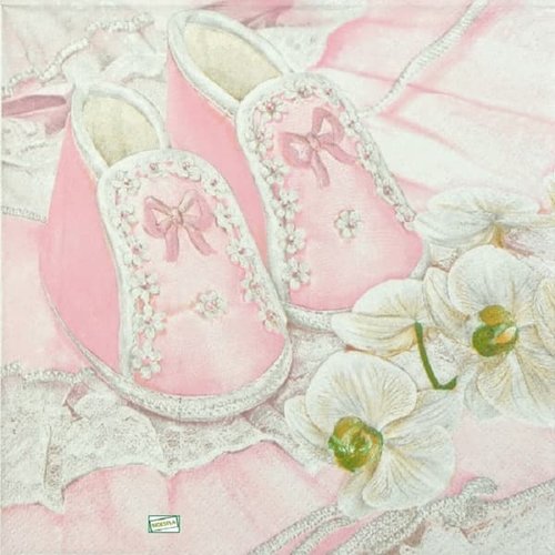 2 serviettes papier- les bébés -37